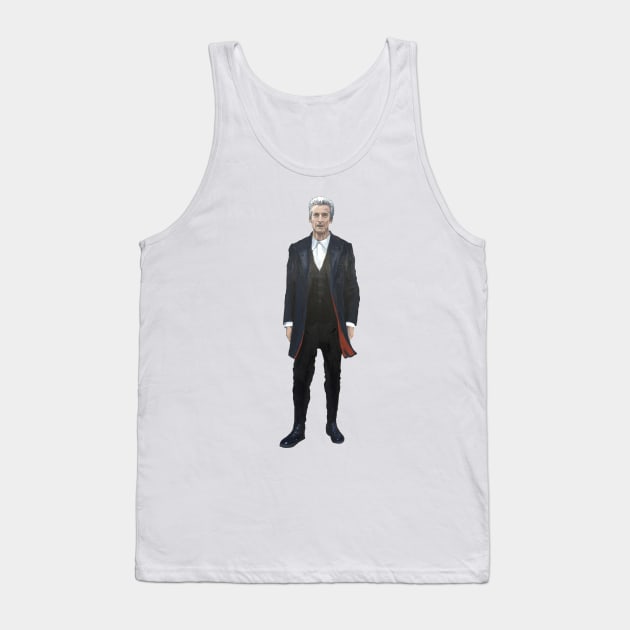 The 12th Dr Who: Peter Capaldi Tank Top by Kavatar